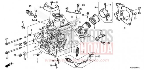 CYLINDER HEAD SH150ADSE de 2014